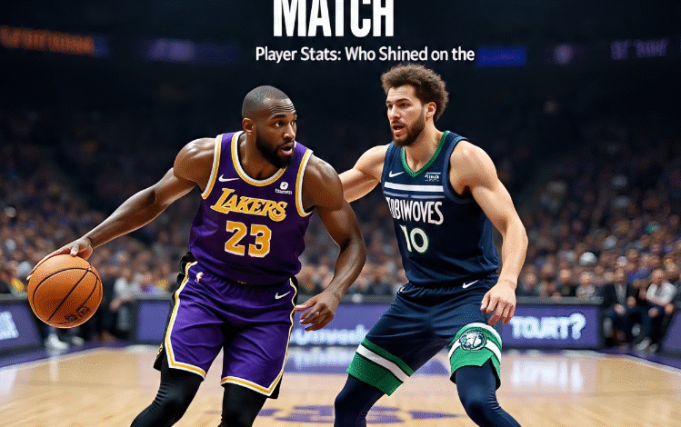 Lakers vs Timberwolves match player stats