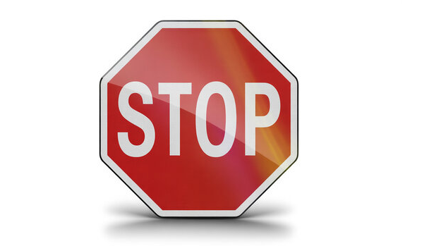 stop sign image