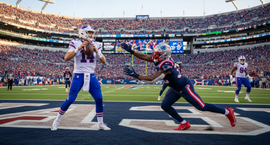 New England Patriots vs Buffalo Bills Match Player Stats