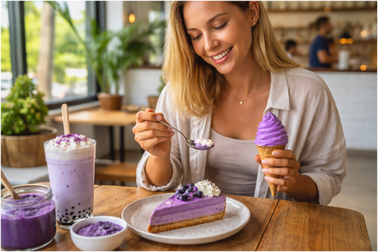 What does organic ube taste like?