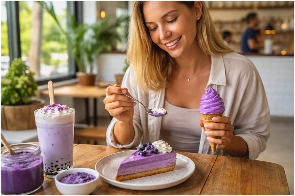What does organic ube taste like?