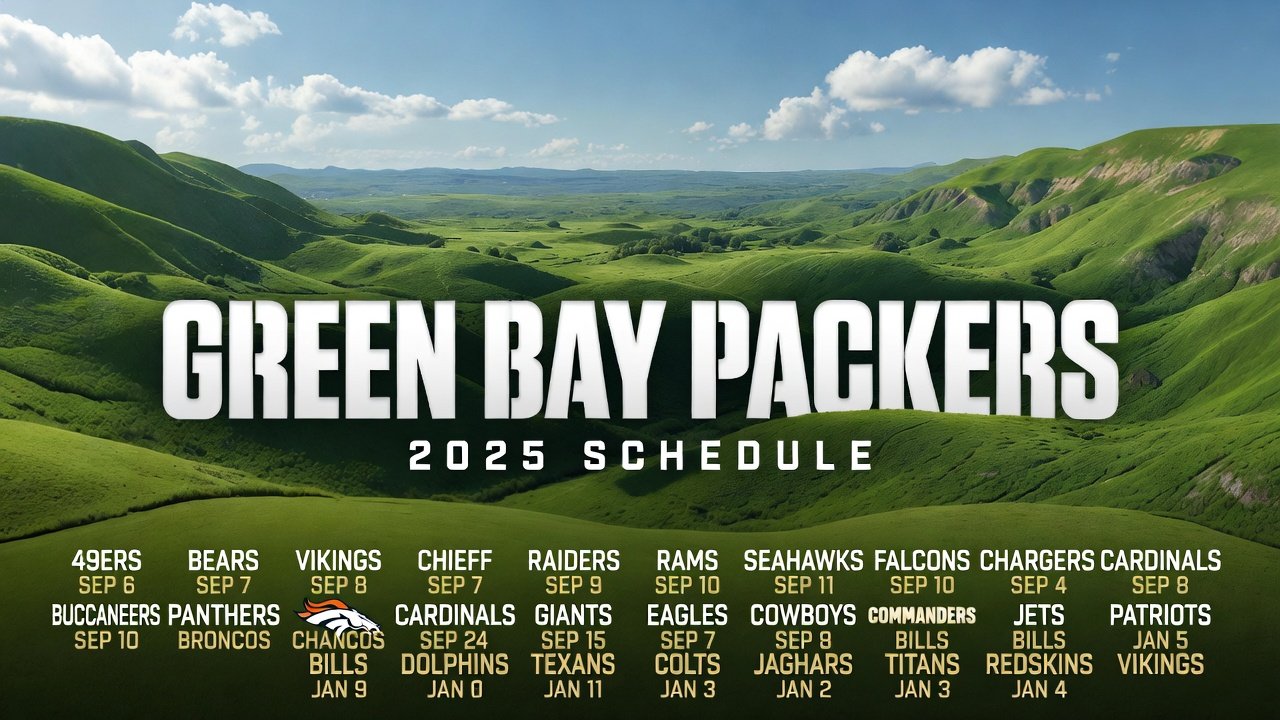 Packer Schedule 2025